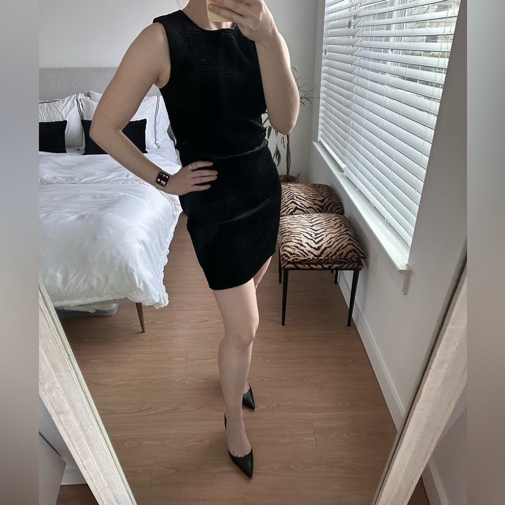 NWT Michael Kors Velvet Mini Dress- Medium